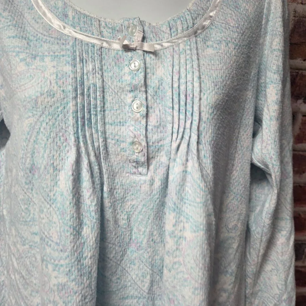 Miss Elaine Women’s Nightgown‎ Day Dress Size Small 3/4 Sleeve